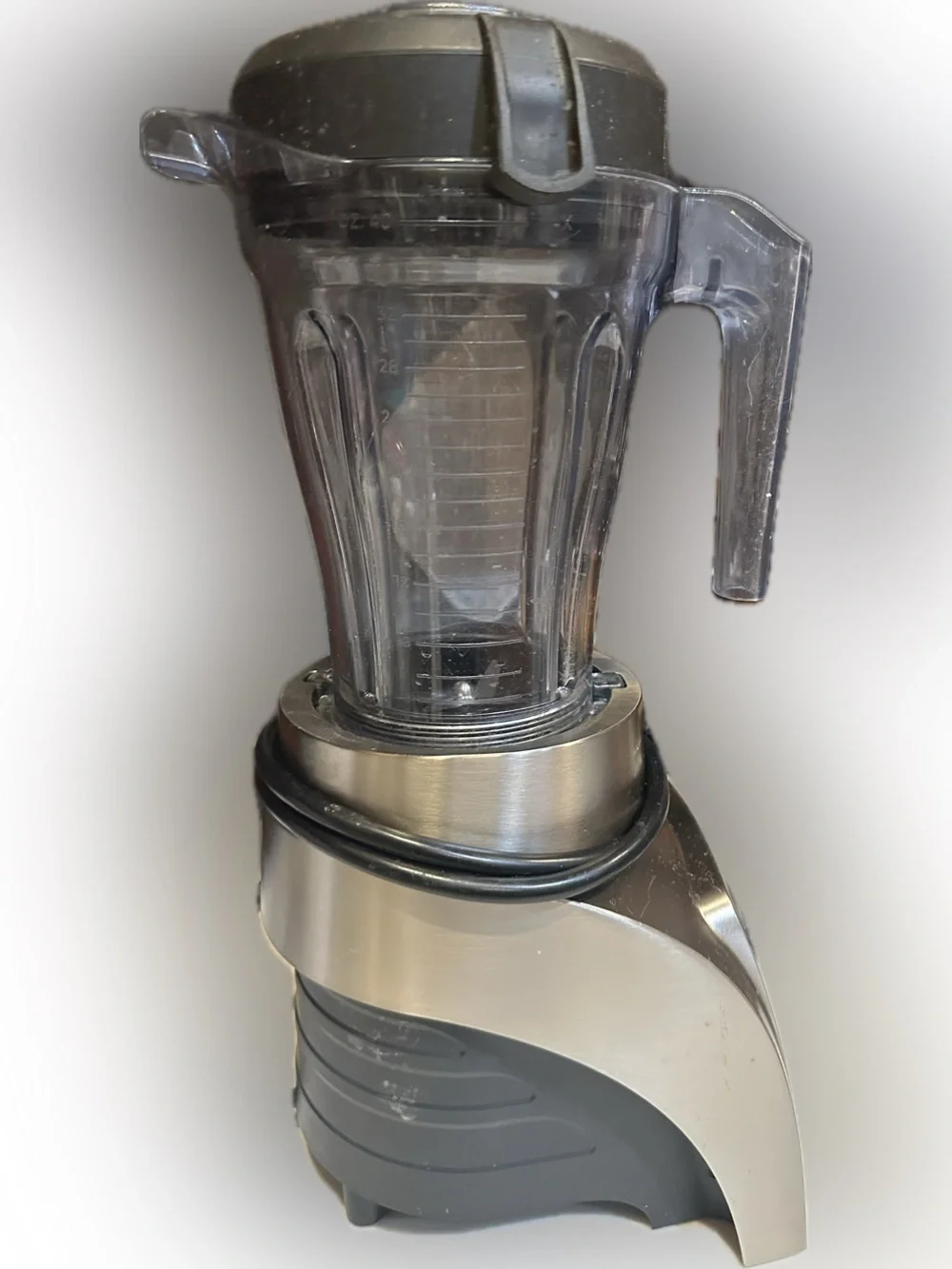 VITAMIX S55 SERIES S DISCONTINUED BLENDER BRUSHED STAINLESS W/ TO GO CUP  SILVER